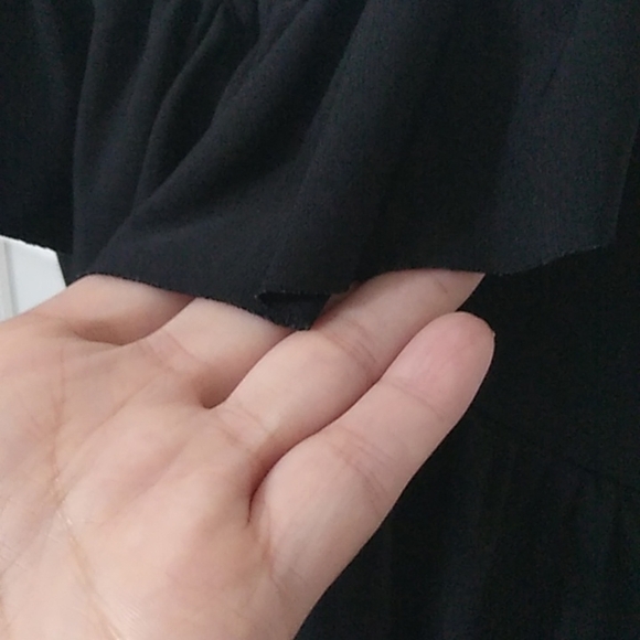 Zara Ruffled Deep V Neck Tank Top - Picture 10 of 14